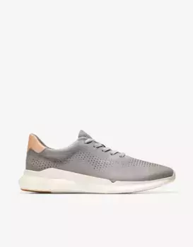Мужские кожаные кроссовки, вдохновленные бегом Cole Haan, серый