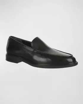 Мужские кожаные лоферы "Грант" Vince, цвет Black