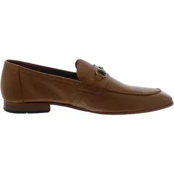Мужские кожаные лоферы Ted Donald J. Pliner, цвет Saddle Tumbled Calf