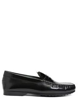 Мужские кожаные лоферы Tod'S, черный