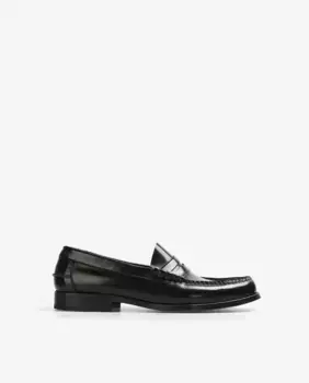 Мужские кожаные мокасины Scalpers, черный