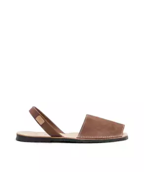 Мужские кожаные мужские сандалии с кожаной стелькой CASTELL MENORCA, коричневый