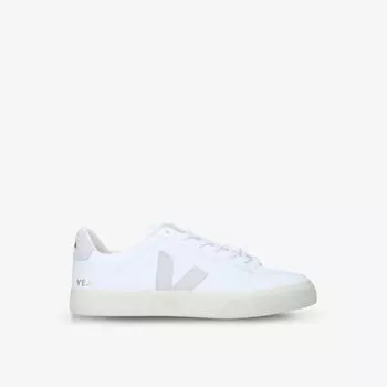 Мужские кожаные низкие кеды Campo Veja, белый