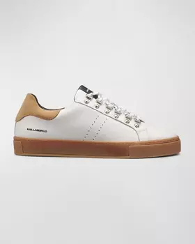 Мужские кожаные низкие кеды Karl Lagerfeld Paris