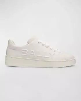 Мужские кожаные низкие кеды Reka Bally, цвет White