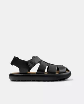 Мужские кожаные сандалии Pelotas Flota Camper, черный