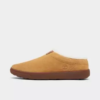 Мужские кожаные тапочки Timberland Ashwood Park, бежевый