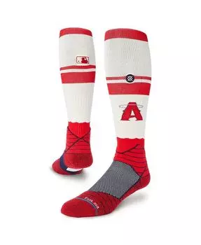 Мужские красные носки Los Angeles Angels City Connect поверх икры Stance, красный