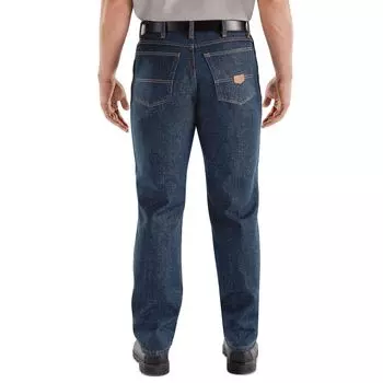 Мужские красные рабочие джинсы классического кроя Kap Red Kap