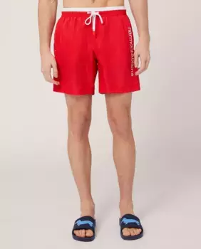 Мужские красные шорты-боксеры для плавания с логотипом Harmont&Blaine, красный
