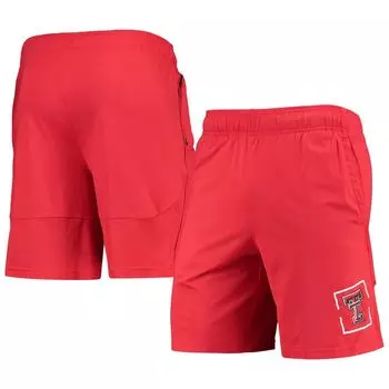 Мужские красные шорты Texas Tech Red Raiders Mesh Raid Performance Under Armour