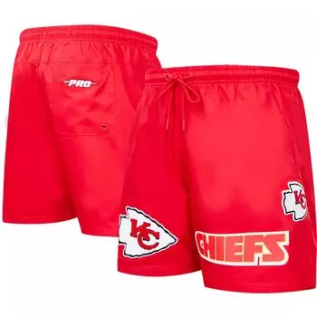 Мужские красные тканые шорты Pro Standard Kansas City Chiefs