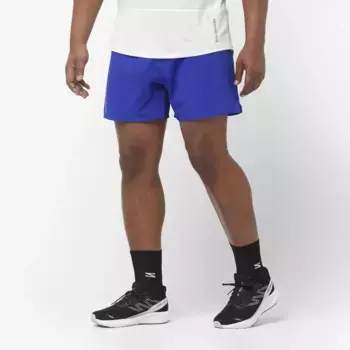 Мужские Кросс 5" Шорты Salomon, синий