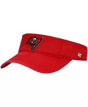 Мужские кроссовки '47 Red Tampa Bay Buccaneers Clean Up Visor '47 Brand