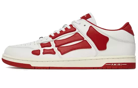 Мужские кроссовки Amiri, бело-красный
