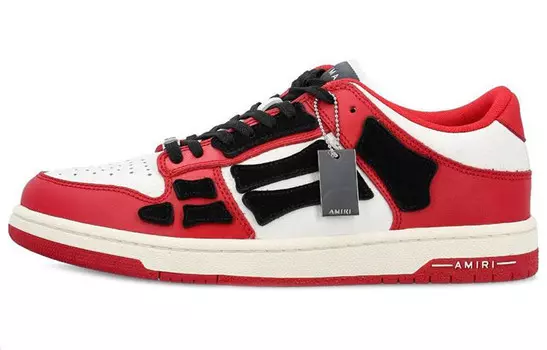 Мужские кроссовки Amiri, красный/белый/черный