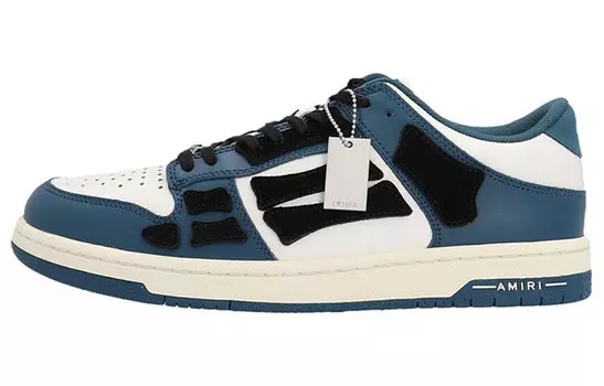 Мужские кроссовки Amiri, сине-бело-черный