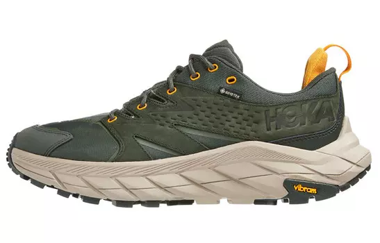 Мужские кроссовки Anacapa Hiking Shoes Low-top Green/Yellow Hoka One One
