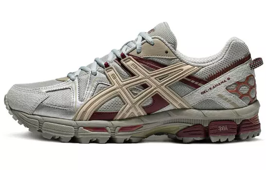 Мужские кроссовки Asics Gel-Kahana 8 спортивные, красный/серый