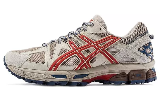 Мужские кроссовки Asics Gel-Kahana 8 спортивные, красный/бежевый