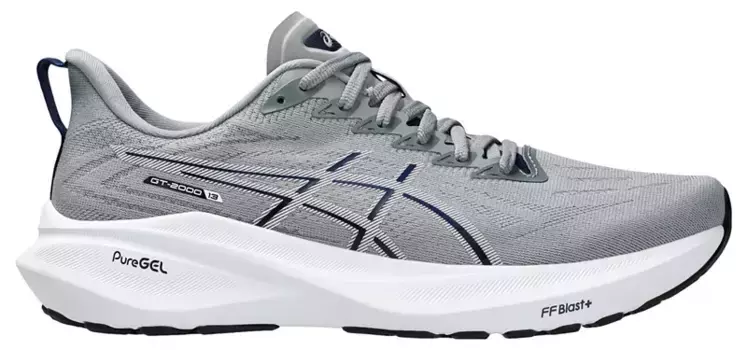 Мужские кроссовки ASICS GT-2000 13, цвет Rock/White