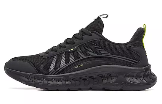 Мужские кроссовки Aurora Lifestyle С Низким Берцем Черного цвета Erke