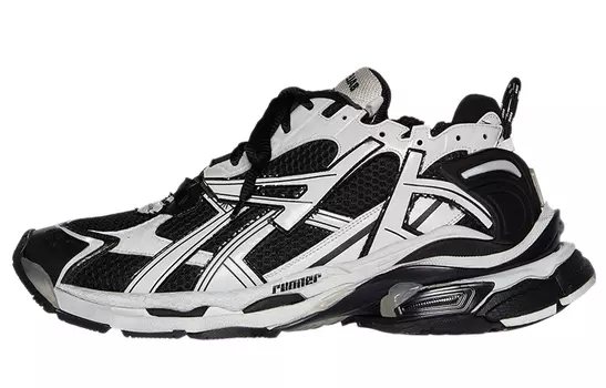 Мужские кроссовки Balenciaga Runner, черный/белый