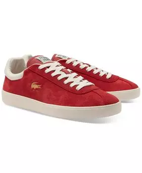 Мужские кроссовки Baseshot 223 3 SMA на шнуровке Lacoste, красный