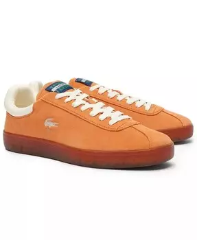 Мужские кроссовки Baseshot на шнуровке Lacoste, оранжевый