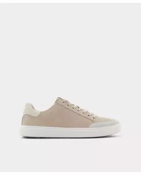 Мужские кроссовки бежевого цвета с круглым носком Aldo, бежевый