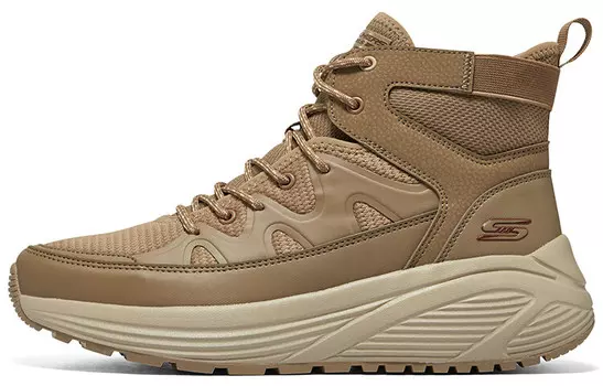 Мужские кроссовки Bob "s Lifestyle Shoes Средней длины Каштанового цвета Skechers, цвет Chestnut