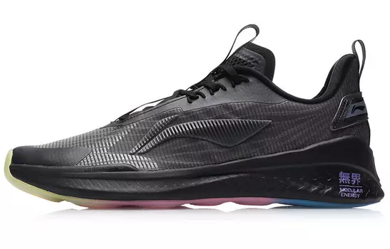 Мужские кроссовки Boundless 2 Lifestyle с низким верхом черного цвета Lining