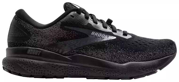Мужские кроссовки Brooks Ghost 16 GTX, цвет Black/Black/Ebony