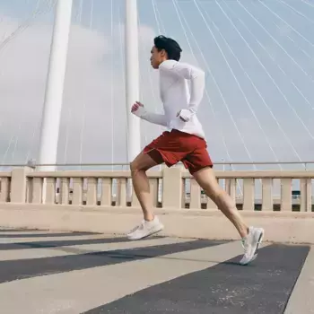 Мужские кроссовки Brooks Ghost 16, синий/желтый