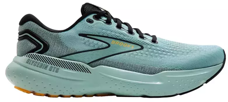 Мужские кроссовки Brooks Glycerin GTS 21, черный/золотой