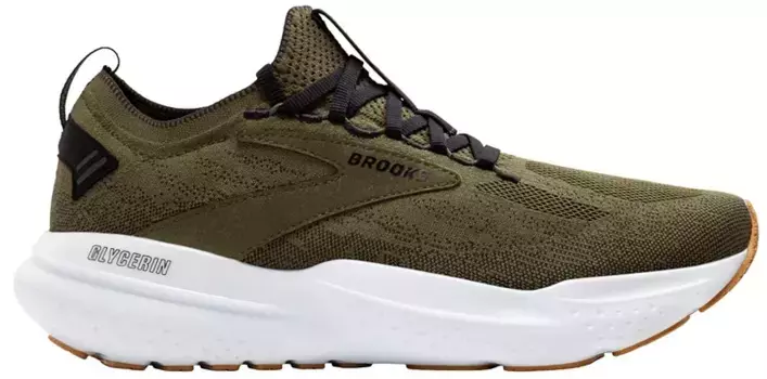 Мужские кроссовки Brooks Glycerin StealthFit 21, зеленый/черный/белый