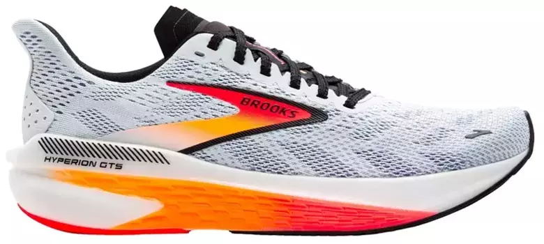 Мужские кроссовки Brooks Hyperion 2 GTS, коралл/черный