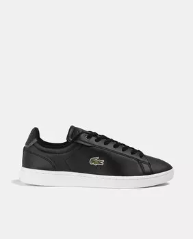 Мужские кроссовки Carnaby Pro BL из кожи в тон Lacoste, черный