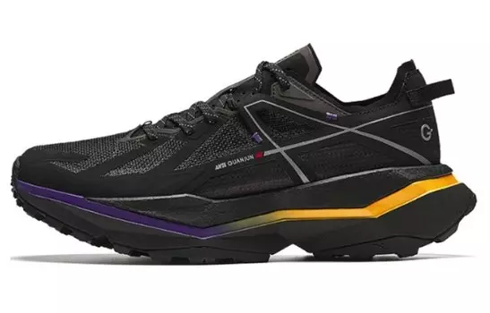 Мужские кроссовки Champion All Weather Series Outdoor Performance с низким верхом, черного/желтого цвета Anta