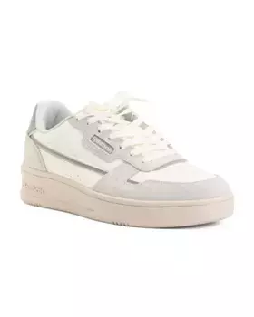 Мужские кроссовки Chaos из замши и кожи Reebok, белый/зеленый