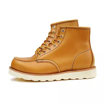 Мужские кроссовки Classic 875 Work Boots Outdoor Performance Shoes Men High-Top Yellow-brown Rockey Band
