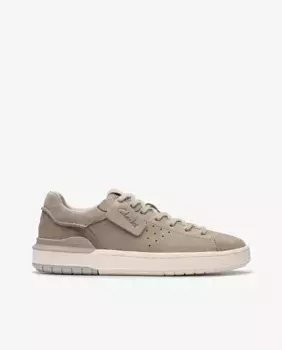 Мужские кроссовки Courtlite2 Run из нубука с ЭВА Clarks, серый