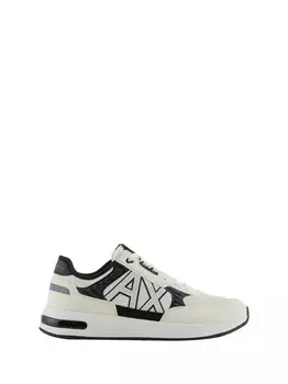 Мужские кроссовки цвета слоновой кости Armani Exchange