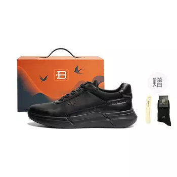 Мужские кроссовки для активного отдыха на открытом воздухе, с низким верхом Bosssunwen, черный