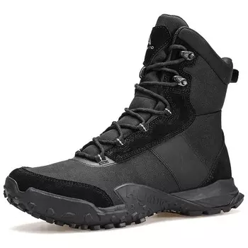 Мужские кроссовки для активного отдыха на открытом воздухе, с высоким верхом, черный Humtto