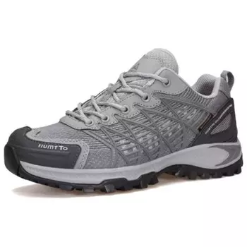 Мужские кроссовки для активного отдыха на открытом воздухе, с низким верхом, серый Humtto