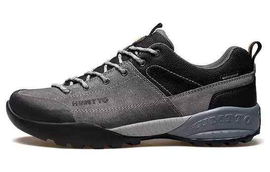 Мужские кроссовки для активного отдыха на открытом воздухе, с низким верхом, серый Humtto