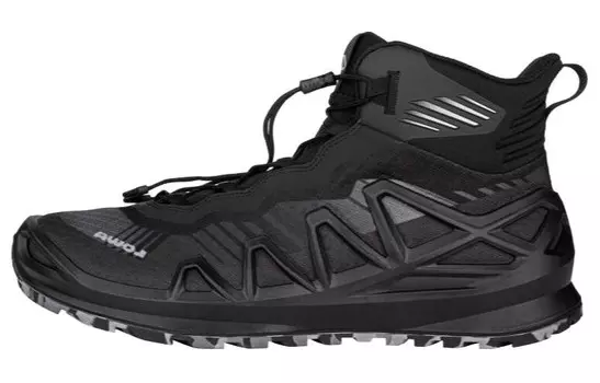 Мужские кроссовки для активного отдыха на открытом воздухе, среднего размера Lowa, черный