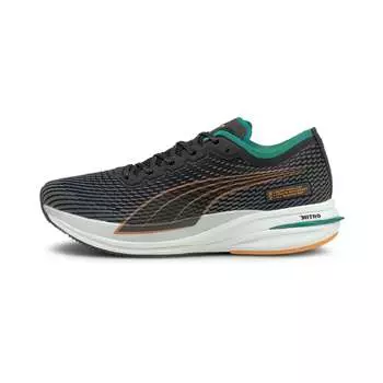 Мужские кроссовки для бега Deviate nitro wtr черного цвета Puma, черный