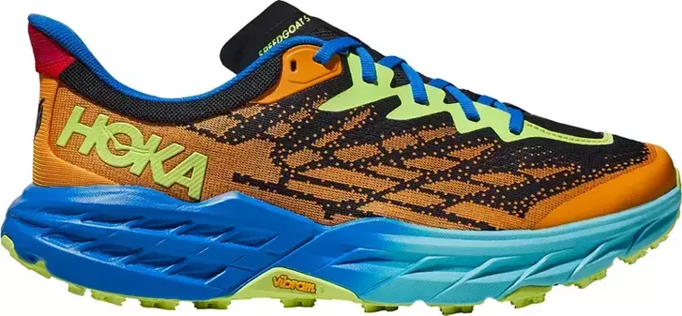 Мужские кроссовки для бега по пересеченной местности HOKA Speedgoat 5, цвет Solar Flare